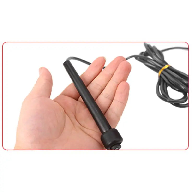 Black jump Rope, Speed Rope Skipping Exercise - 3 Meters